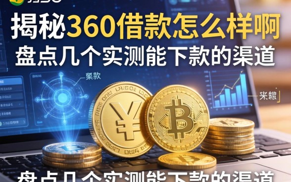 揭秘360借款怎么样啊，盘点几个实测能下款的渠道