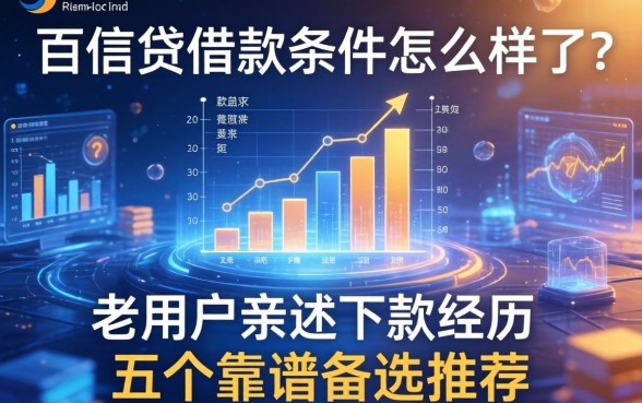 百信贷借款条件怎么样了？老用户亲述下款经历与五个靠谱备选推荐