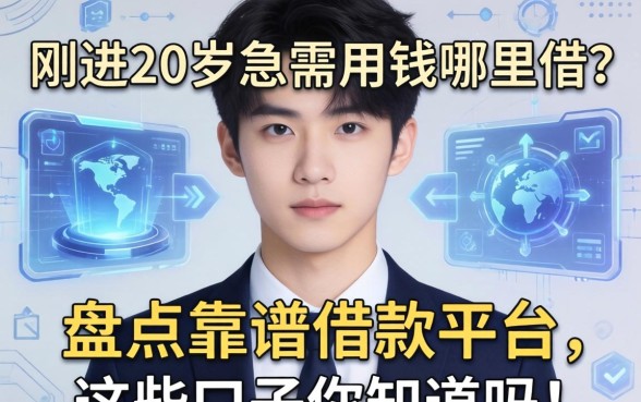 刚满20岁急需用钱哪里借？盘点靠谱借款平台，这些口子你知道吗？
