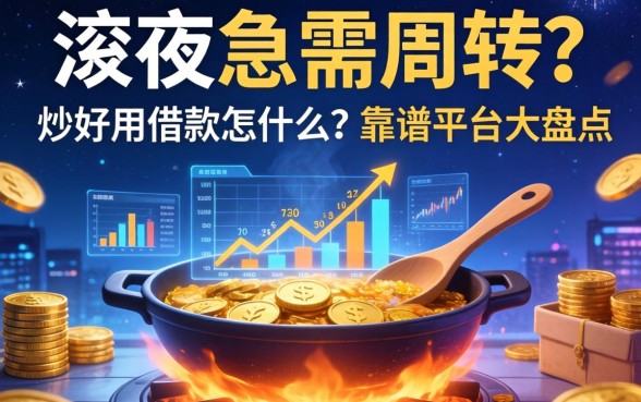 深夜急需周转？揭秘真实体验，炒好用借款怎么样？靠谱平台大盘点