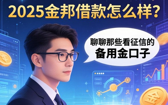 2025金邦借款怎么样？聊聊那些不看征信的备用金口子