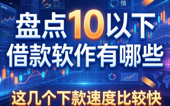 盘点1万以下借款软件有哪些，这几个下款速度比较快
