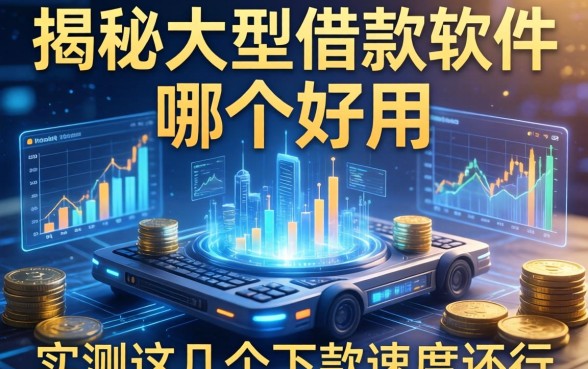 揭秘大型借款软件哪个好用，实测这几个下款速度还行
