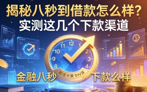 揭秘八秒到借款怎么样？实测这几个下款渠道