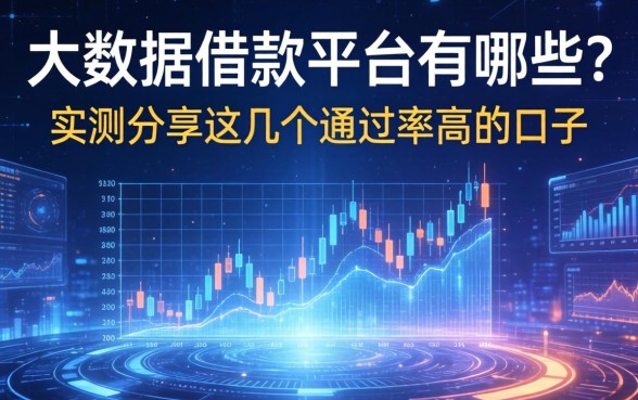 大数据借款平台有哪些？实测分享这几个通过率高的口子