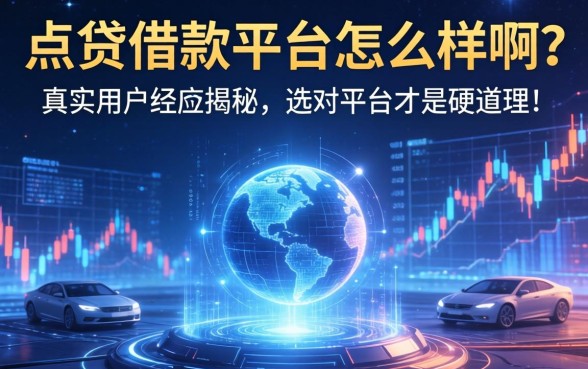 点贷借款平台怎么样啊？真实用户经历揭秘，选对平台才是硬道理！