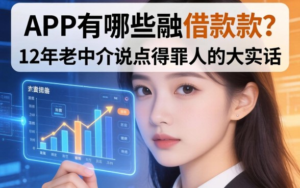 app有哪些可以借款？12年老中介说点得罪人的大实话