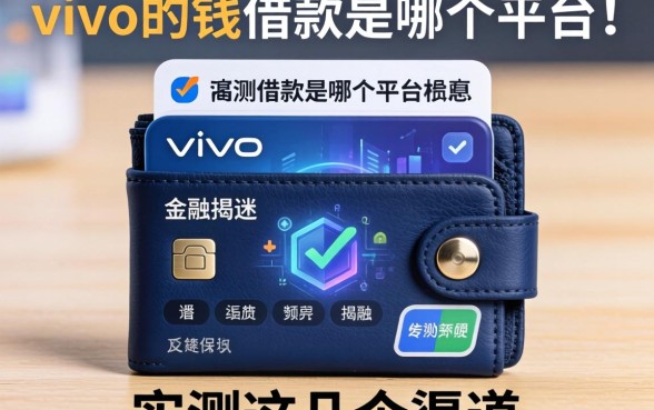 揭秘vivo的钱包借款是哪个平台的，实测这几个渠道