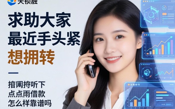 求助大家，最近手头紧想周转，打听下点点雨借款怎么样靠谱吗？