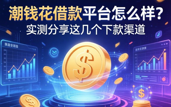潮钱花借款平台怎么样？实测分享这几个下款渠道
