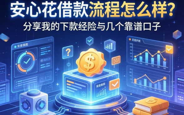 安心花借款流程怎么样？分享我的下款经历与几个靠谱口子