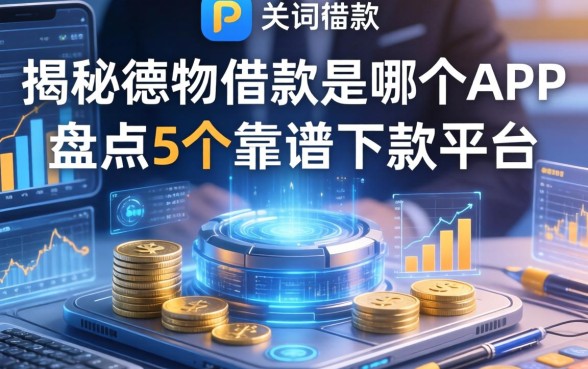 揭秘德物借款是哪个APP，盘点5个靠谱的下款平台