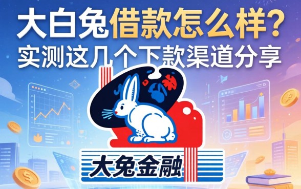 大白兔借款怎么样？实测这几个下款渠道分享