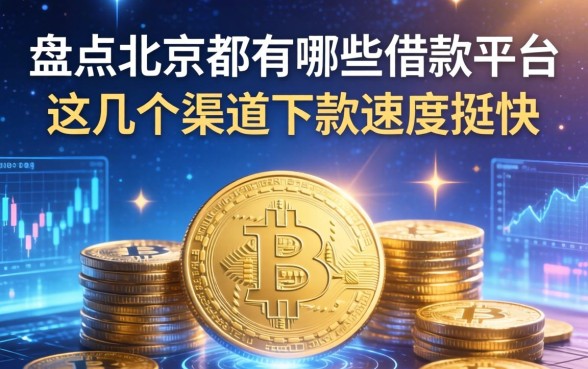 盘点北京都有哪些借款平台，这几个渠道下款速度挺快