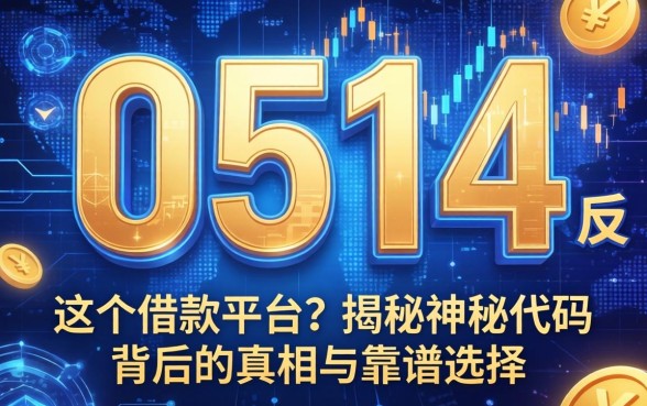 0514是哪个借款平台？揭秘神秘代码背后的真相与靠谱选择