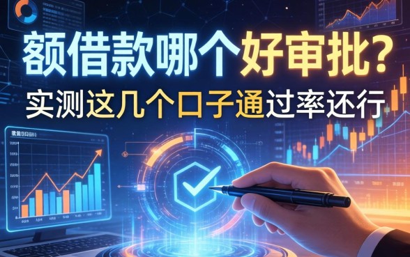 大额借款哪个好审批？实测这几个口子通过率还行