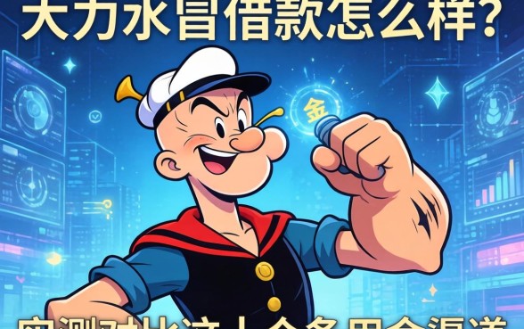 大力水手借款怎么样?实测对比这十个备用金渠道