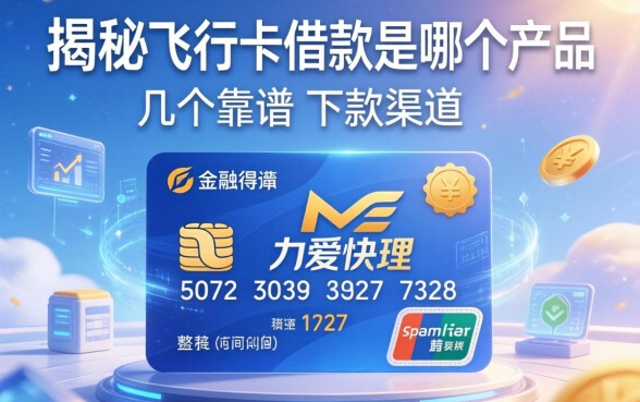 揭秘飞行卡借款是哪个产品，整理了几个靠谱的下款渠道