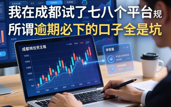 我在成都试了七八个平台，发现所谓逾期必下的口子全是坑