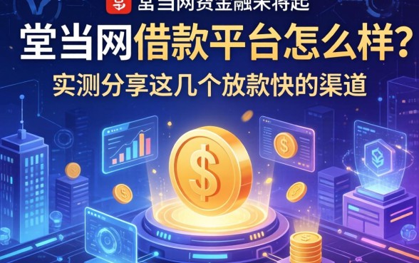 当当网借款平台怎么样？实测分享这几个放款快的渠道