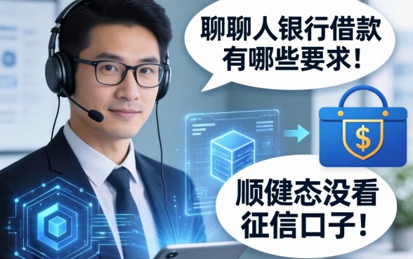 聊聊从银行借款有哪些要求，顺便分享几个不怎么看征信的口子