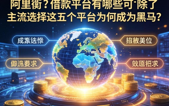 阿里借款平台有哪些可靠？除了主流选择，这五个平台为何成为黑马？