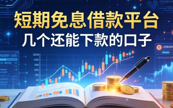短期免息借款平台有哪些？整理了几个还能下款的口子