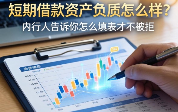短期借款资产负债怎么样？内行人告诉你怎么填表才不被拒