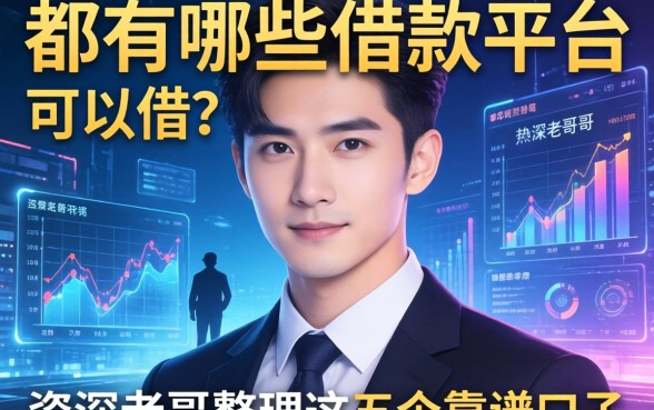 都有哪些借款平台可以借？资深老哥整理这五个靠谱口子
