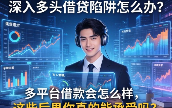 深陷多头借贷陷阱怎么办？多平台借款会怎么样，这些后果你真的能承受吗？