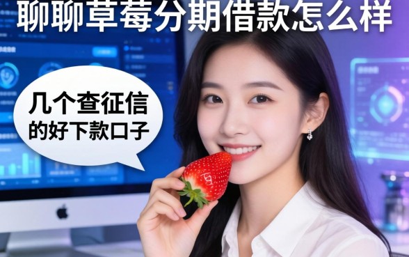 聊聊草莓分期借款怎么样，分享几个不查征信的好下款口子