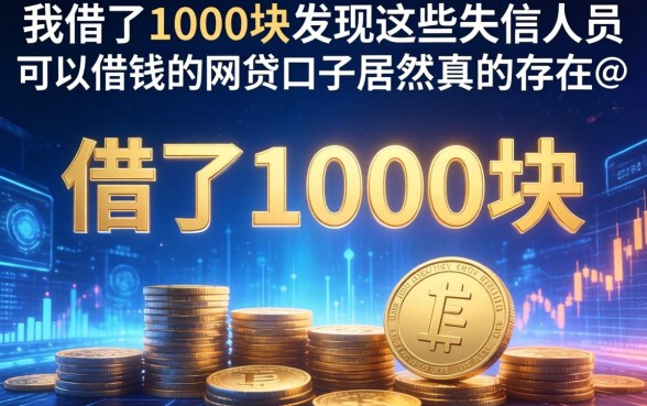 我借了1000块发现这些失信人员可以借钱的网贷口子居然真的存在