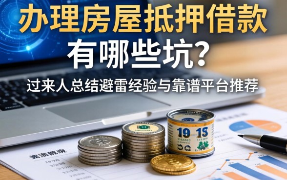 办理房屋抵押借款有哪些坑？过来人总结避雷经验与靠谱平台推荐