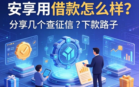 安享用借款怎么样？分享几个不查征信的下款路子