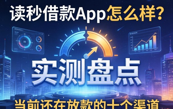 读秒借款app怎么样？实测盘点当前还在放款的十个渠道