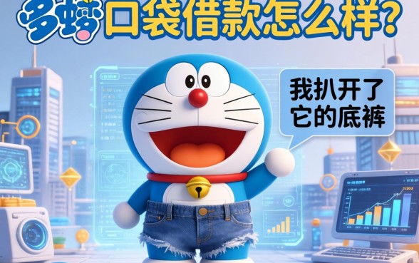 哆啦口袋借款怎么样？我扒开了它的底裤