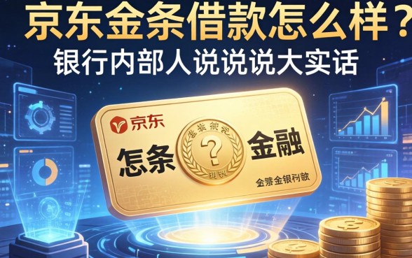 从京东金条借款怎么样？银行内部人说说大实话