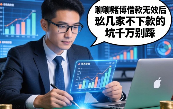 聊聊赌博借款无效后果怎么样,这几家不下款的坑千万别踩