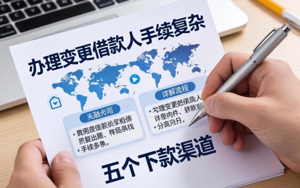 办理变更借款人手续复杂吗？详解流程条件与五个下款渠道