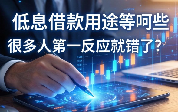 低息借款用途有哪些?很多人第一反应就错了