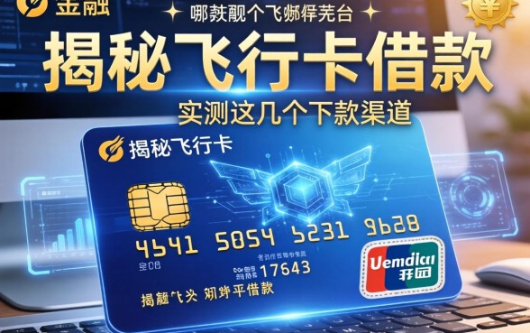 揭秘飞行卡是哪个平台的借款，实测这几个下款渠道