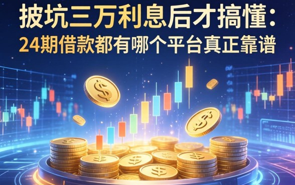 被坑三万利息后才搞懂：24期借款都有哪个平台真正靠谱