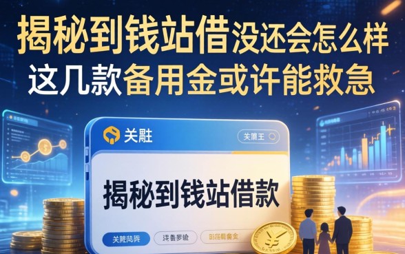 揭秘到钱站借款没还会怎么样，这几款备用金或许能救急