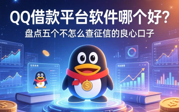 qq借款平台软件哪个好？盘点五个不怎么查征信的良心口子