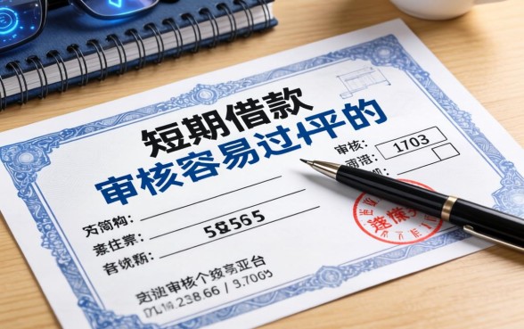 短期借款的凭证有哪些？整理几个审核容易过的平台