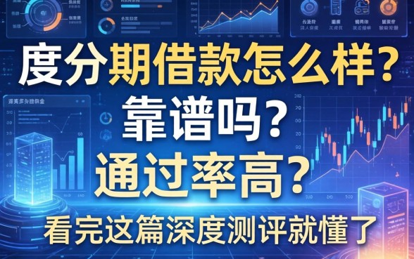 度分期借款怎么样？靠谱吗？通过率高吗？看完这篇深度测评就懂了