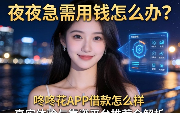 深夜急需用钱怎么办？咚咚花APP借款怎么样？真实体验与靠谱平台推荐全解析
