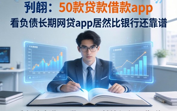 我翻了50款贷款借款app，发现不看负债的长期网贷app居然比银行还靠谱