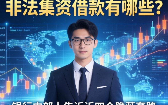 非法集资的借款有哪些？银行内部人告诉你四个隐蔽套路