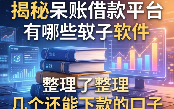 揭秘呆账借款平台有哪些软件，整理了几个还能下款的口子